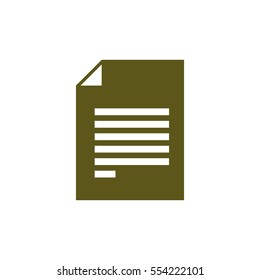 Flat paper cut style icon of text searching vector illustration