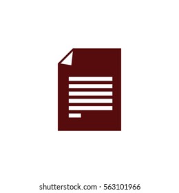Flat paper cut style icon of text searching vector illustration