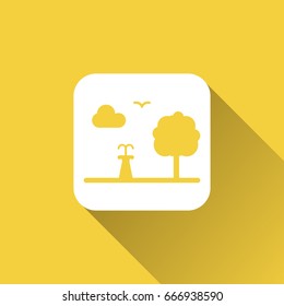 flat park icon