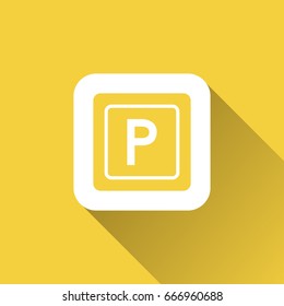 flat parking icon