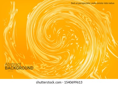 Flat particles of fluid dynamics for wallpaper design.  Holiday concept. Liquid wave modern background. Vector business illustration.