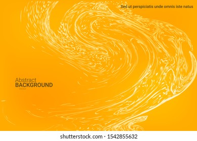 Flat particles of fluid dynamics for wallpaper design.  Abstract template.  Flat design style.  Vector business illustration.