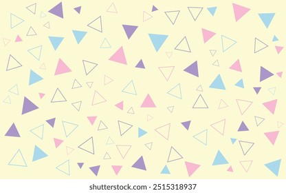 Fondo Abstractas del patrón de Memphis del color pastel plano