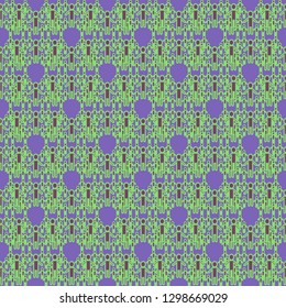 Flat pattern - colorful people background.