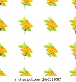 Flat pattern design for spring season