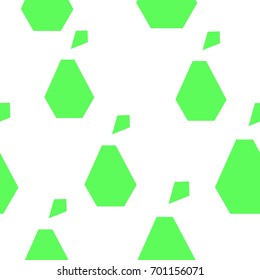 flat pear pattern vector
