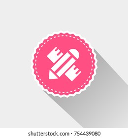 flat pencil icon