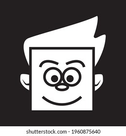 Flache Menschen, Vektordesign-Illustration