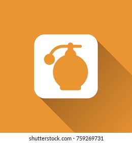 flat perfume bottle icon