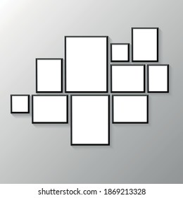 Flachbild-Bildkollektion Premium Vector
