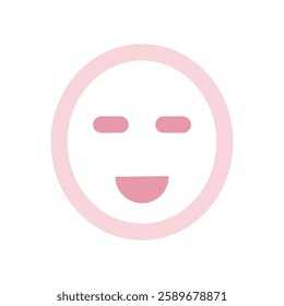 flat pink beauty cosmetic icon, soft morandi makeup item illustration, elegant sakura color skincare face cream facial serum bottle product symbol for fashion salon spa accessories