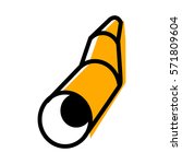 Flat pipeline icon. Vector sign for website or app. Illustration isolated on white background.
