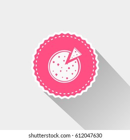 flat pizza icon