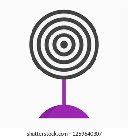 Flat place of receipt pixel perfect vector icon