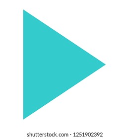 Flat play icon arrow sign next interface button. Multimedia audio video movie icons. Vector illustration a graphic element for web internet design