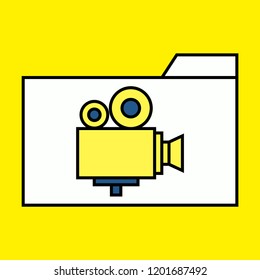 Flat Play Vector Logo Icon Button.Flat Social Media Background Sign Download