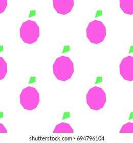 flat plum pattern vector
