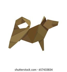 Flat Polygonal Dog.