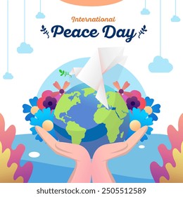 Flat Post For International Peace Day