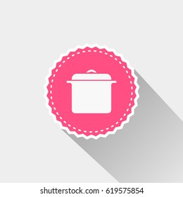 flat pot icon for kitchen