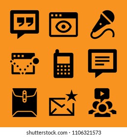 flat, professional, global, city, isolated and multimedia icon vector set. Flat vector design with filled icons. Designed for web and software interfaces