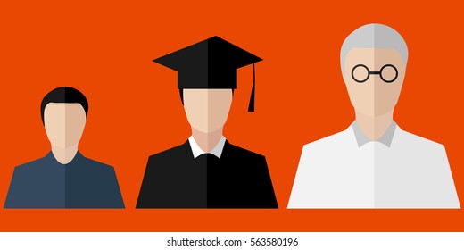 flat Professor,academician,student