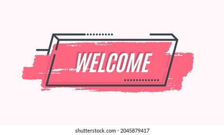 Flat promotion original banner, sales background, price tag. Vector illustration