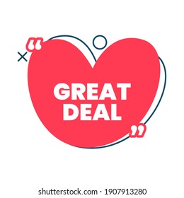 Flat promotion ribbon banner, scroll, price tag, sticker, badge, poster