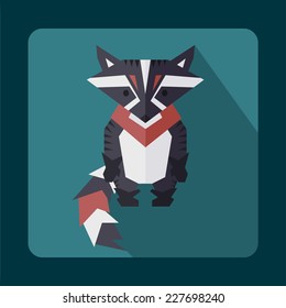 flat raccoon
