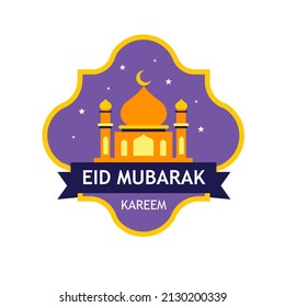 Flat Ramadan Kareem Illustration Vector