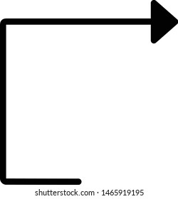 Flat Redo Icon EPS 10. It can be really helpful while designing a mobile application.