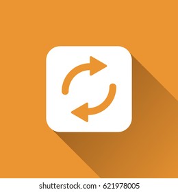 flat refresh icon