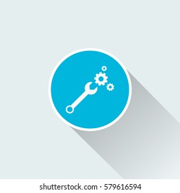 flat repairing icon