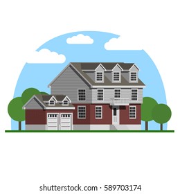 Flat Residential House