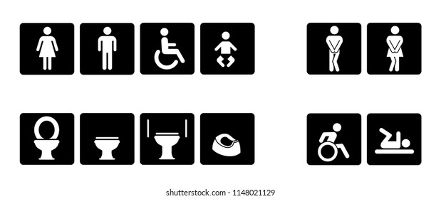 Restroom Icon 이미지, 스톡 사진 및 벡터 | Shutterstock