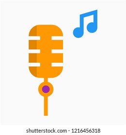 Flat Rhythm and blues pixel perfect vector icon