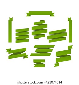 Flat Ribbons Set