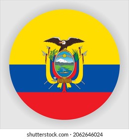 Flat Rounded Country Flag Icon