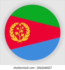 Flat Rounded Country Flag Icon