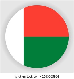 Flat Rounded Country Flag Icon