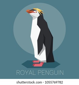 Flat Royal penguin