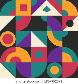 Flat Scandinavian Design Pattern. - Vector.
