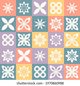 Flat Scandinavian Design Pattern. - Vector.