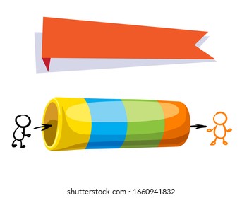 Flat scheme colorful church vector white background for decoration design. Religious icon set Decoration Graphic elements Art vector illustration. Christian background flat illustration concept Modern