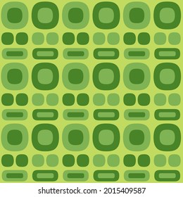 Flat seamless pattern for prints, cobwebs, textiles, advertising and any design projects. Simple rounded shapes will decorate any surface or thing and make it attractive.