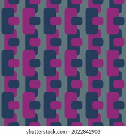 Flat seamless pattern for prints, cobwebs, textiles, advertising and any design projects. Simple rounded shapes will decorate any surface or thing and make it attractive.