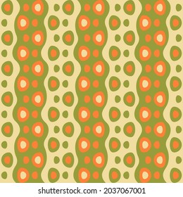 Flat seamless pattern for textiles, web, advertising, prints and any design projects. Simple natural rounded shapes will decorate any surface or thing and make it attractive.