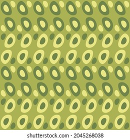 Flat seamless pattern for textiles, web, advertising, prints and any design projects. Simple natural rounded shapes will decorate any surface or thing and make it attractive.