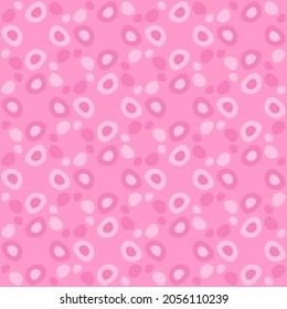 Flat seamless pattern for textiles, web, advertising, prints and any design projects. Simple natural rounded shapes will decorate any surface or thing and make it attractive.