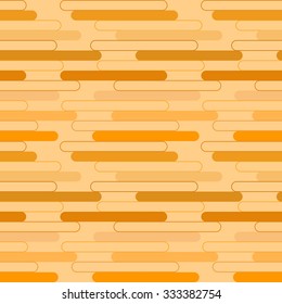 Flat seamless simple geometric pattern of orange ovals